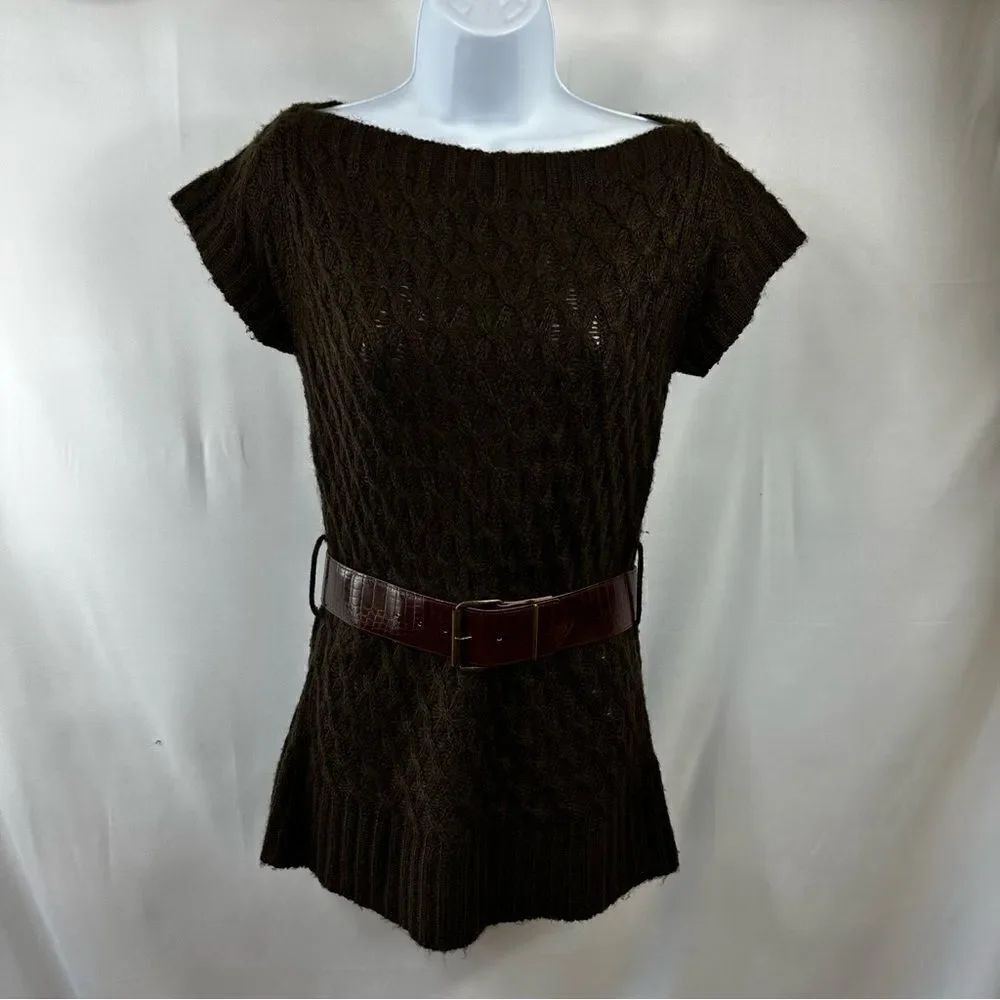 New Directions Knit Sweater Scoop Neck
